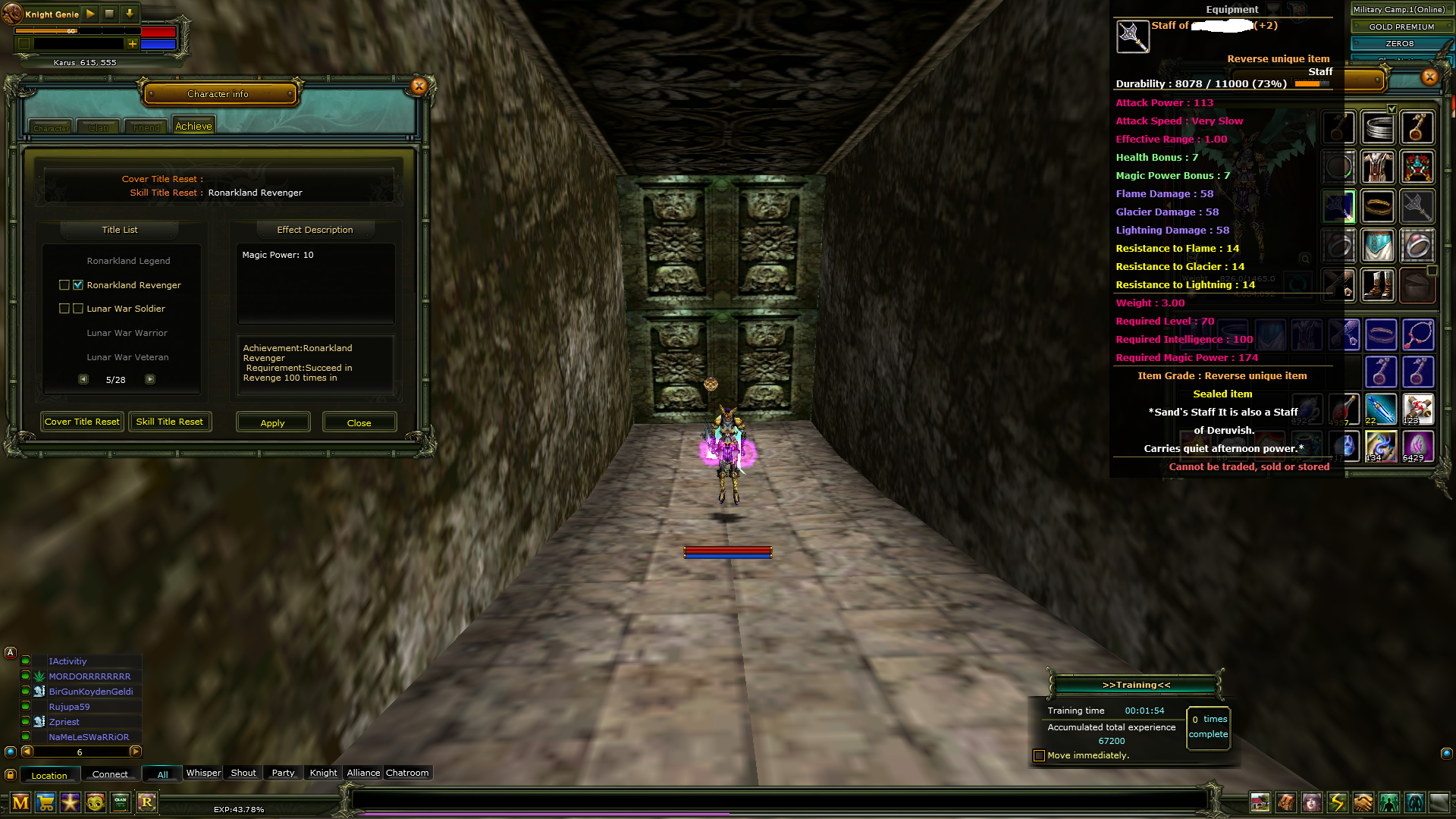 83/10 Mage 2 Rebirt Quest Stafflı