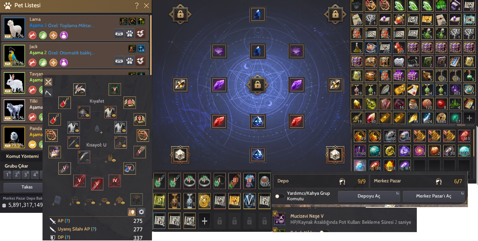 P2W YAPILMIŞ BAŞLANGIÇ HESABI