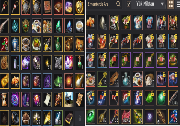 Yaşam ve grınd hesap