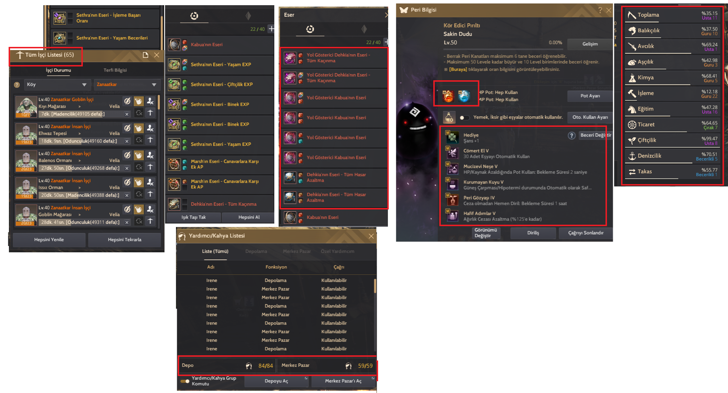 66 LVL, 850 GS, LİFESKİLL DAHİL ENDGAME P2W HESAP