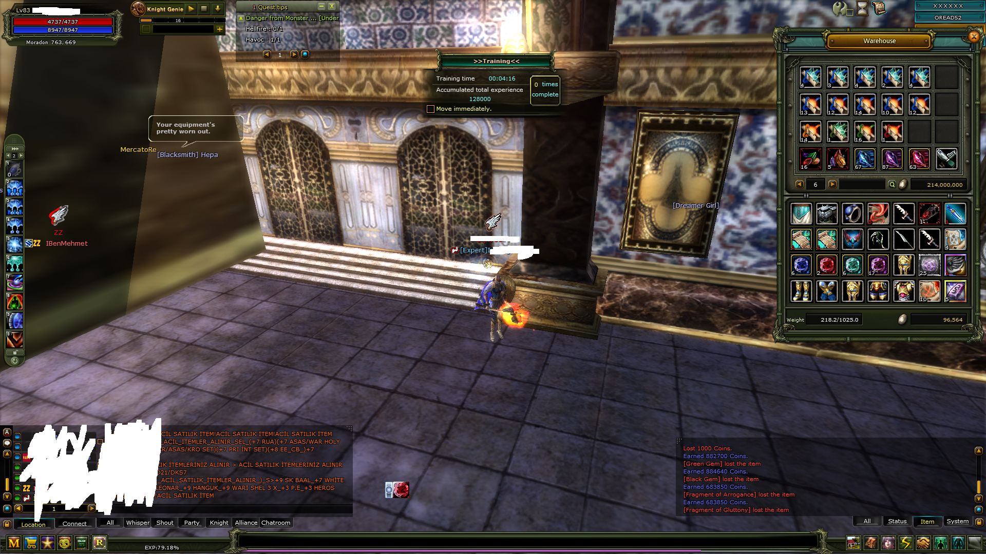 83/2 PRİEST AL FARM AT HERŞEYİ HAZIR DOLU DOLU PUS İTEMLERİ PAZARLIK YOK