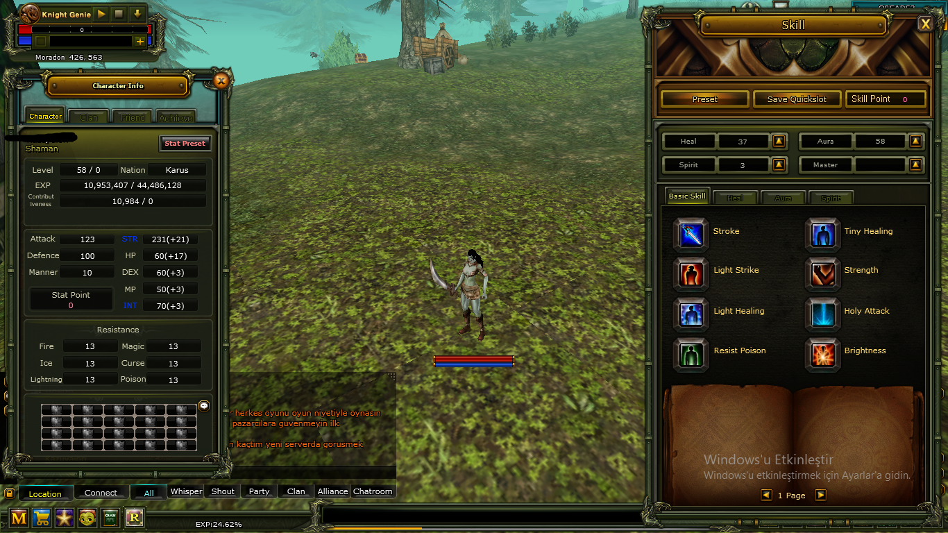 58 LEVEL KARUS PRİEST