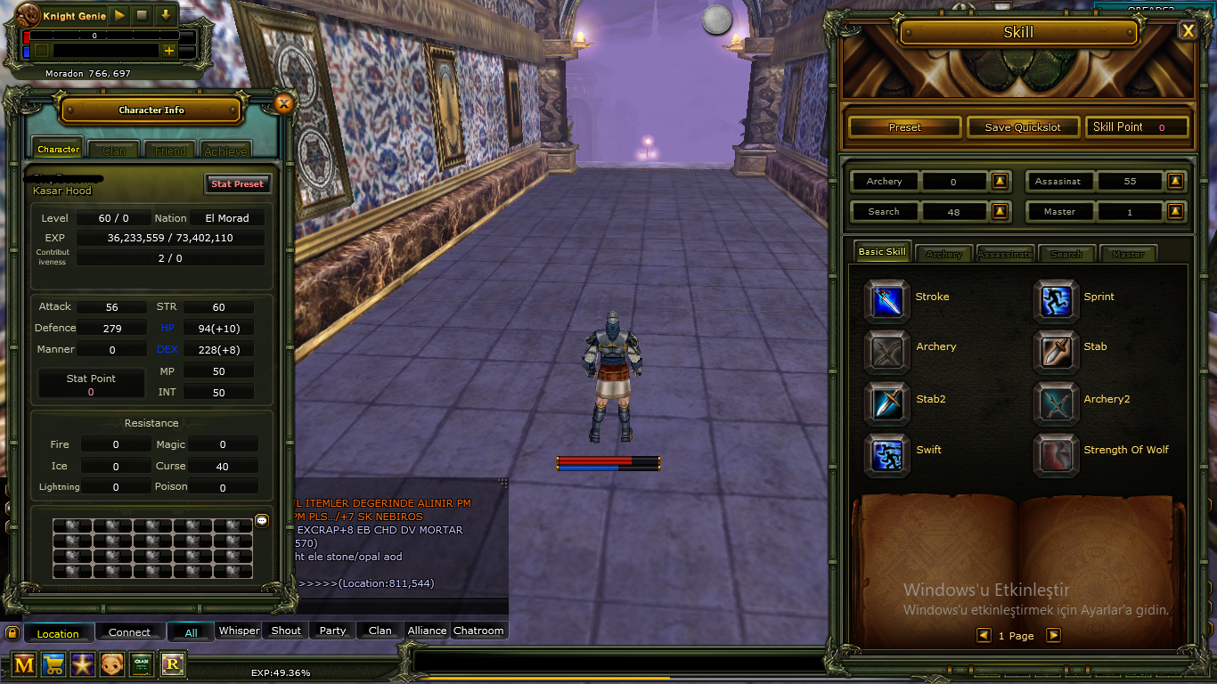 60 LEVEL HUMAN ROGUE