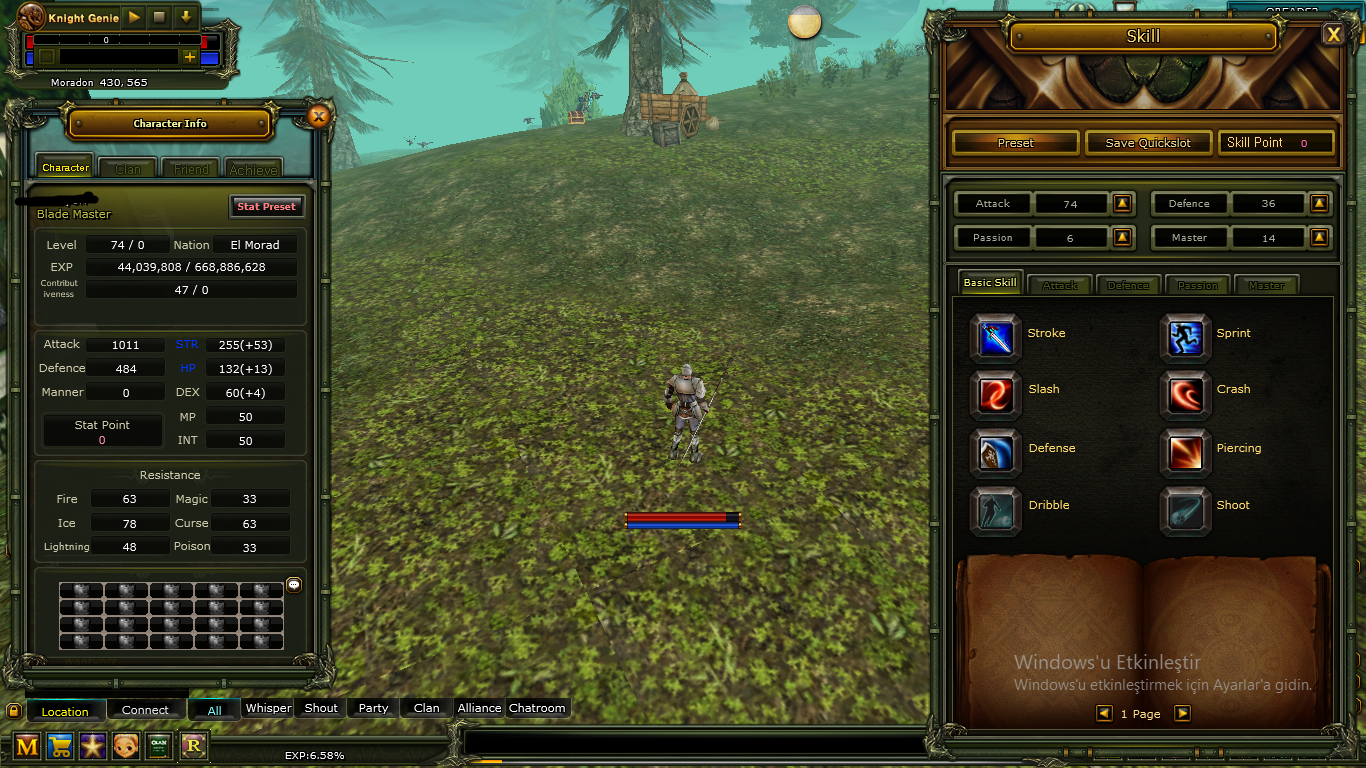 73 LEVEL HUMAN MAGE VE 74 WARRİOR