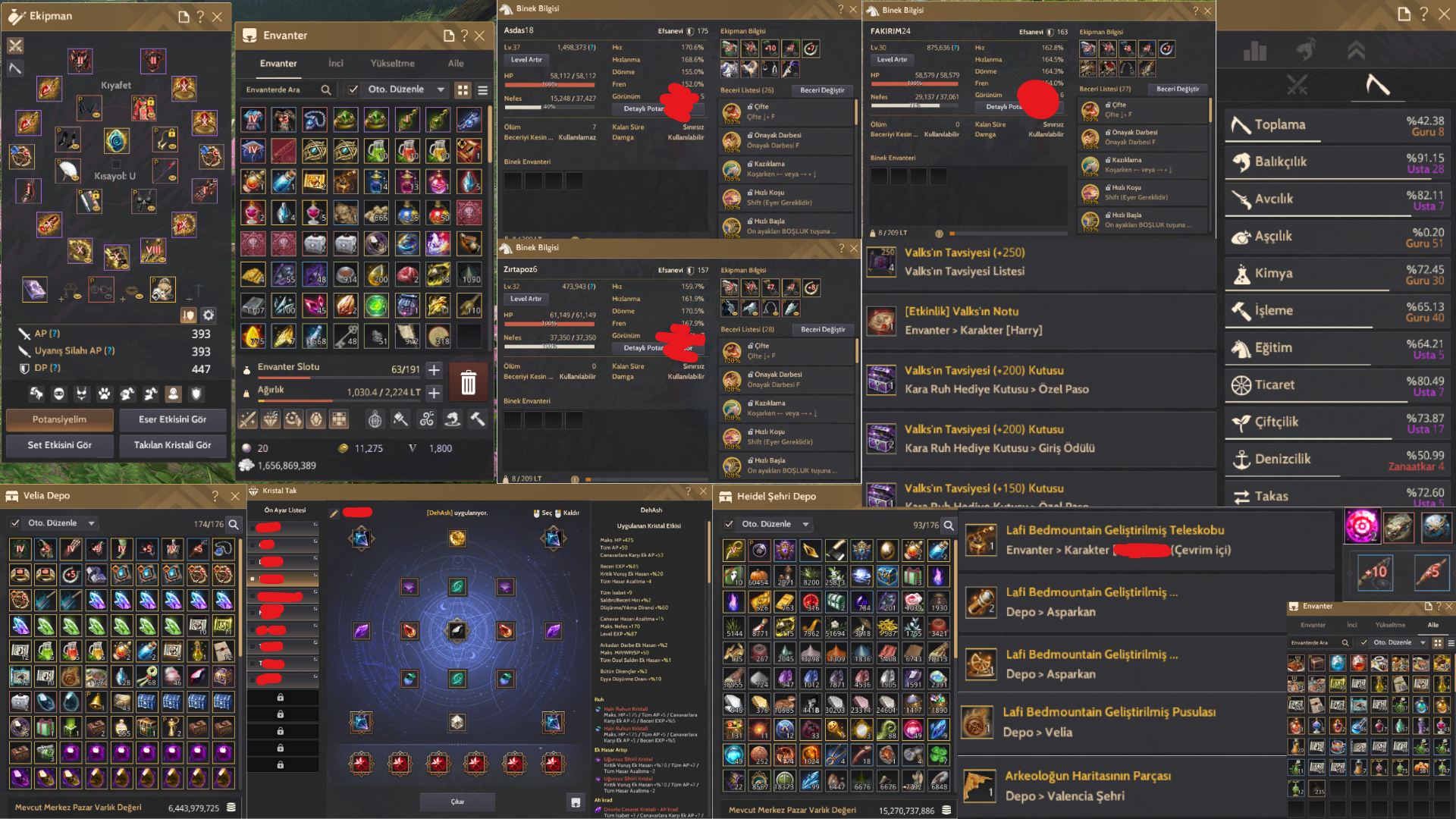 GOSULU AP 393 DP 447 FULL DEC ALT SILAH 8 RAKİPSİZ ÖLÜMÜN GÖLGESİ VAR FULL FULL