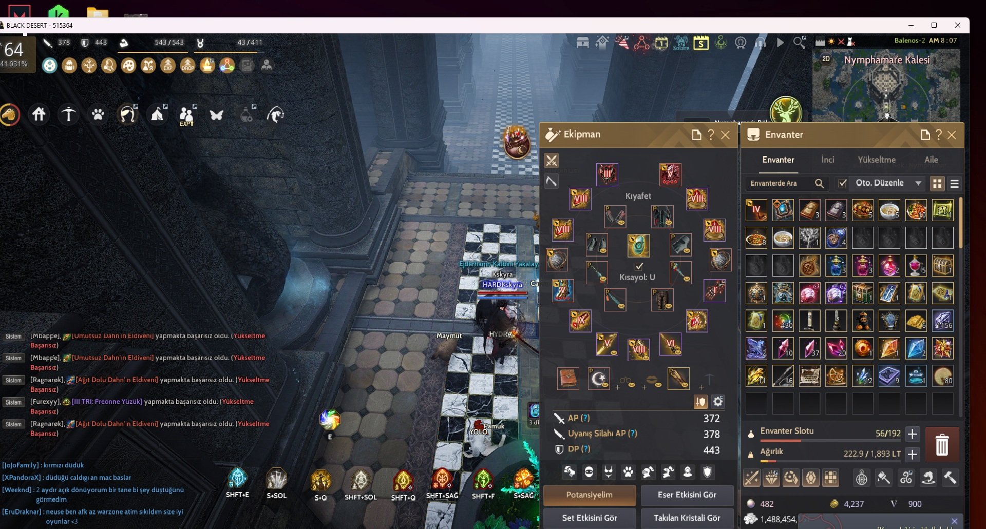 319 gs dosa uyanış