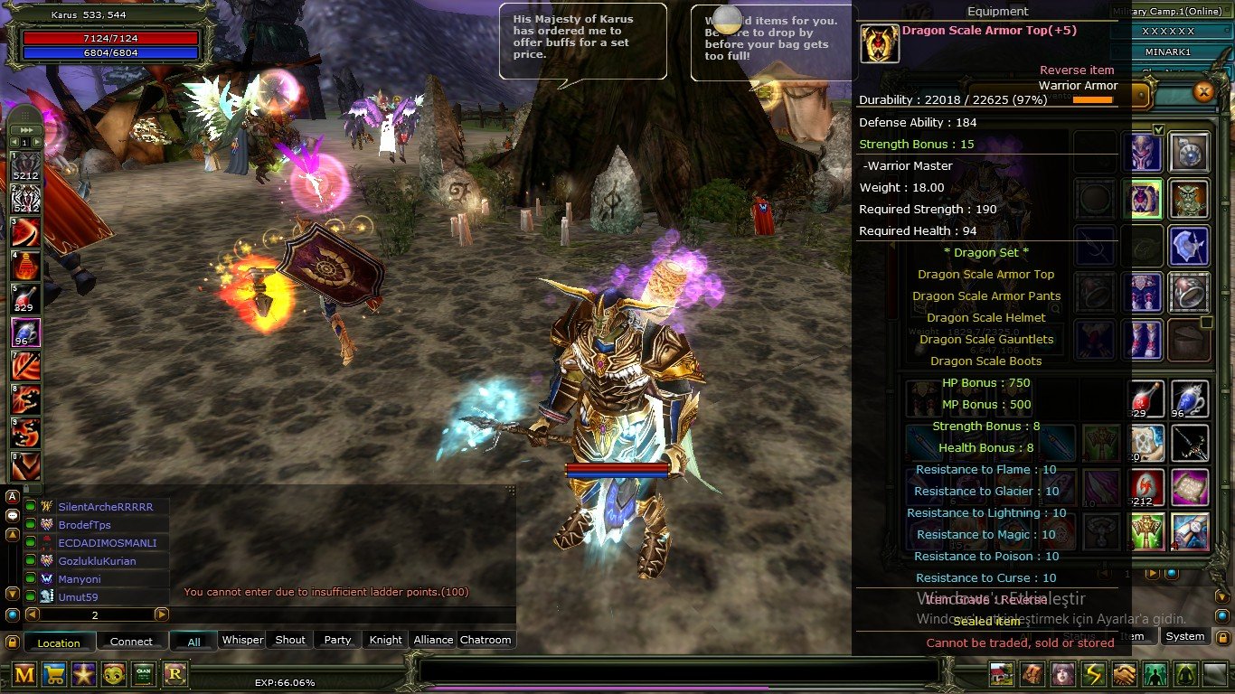 83/6 karus warior (2. 8-3. 7 dragon)