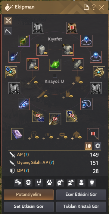 bdo 357 ap sadece gear kasmalık