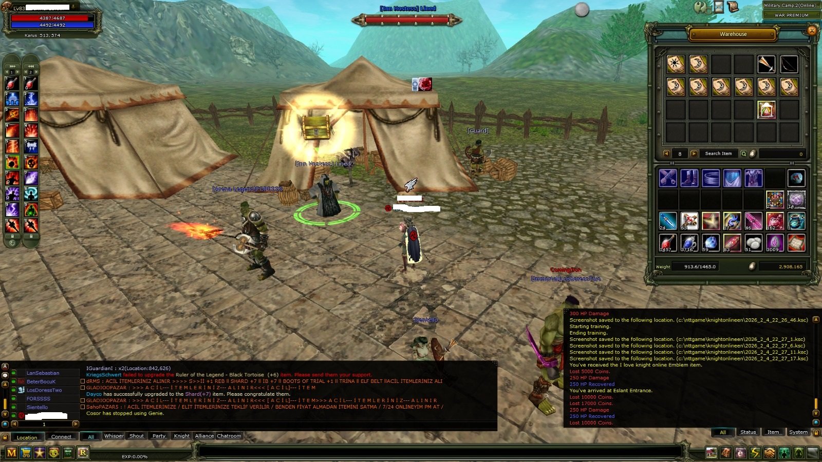 83/3 Full Görev 1.2M NP Lİ 100 DEF 90 DEF 6 Quest Stafflı Mage