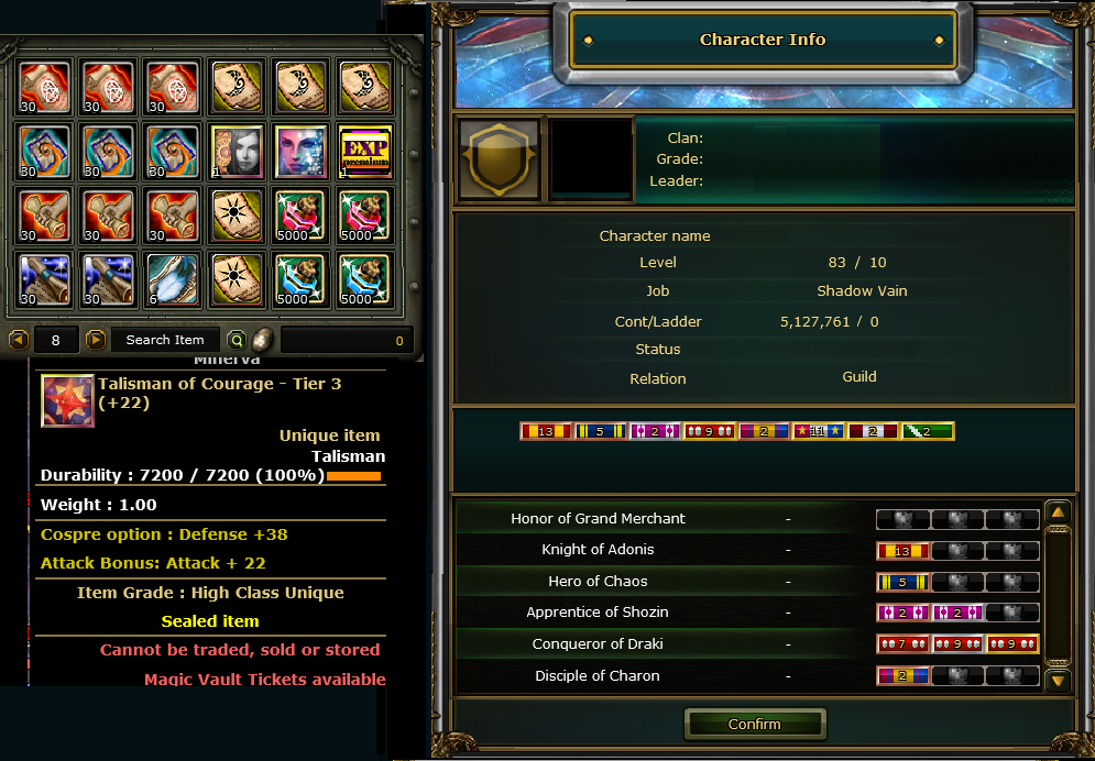 83/10 % 100 Karus Asas 100def 22 Tılsım 5,1m NP