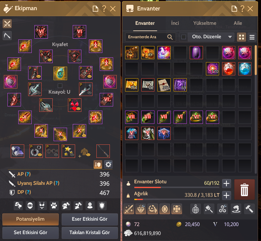 862 GS END GAME - LİFE- CLİENT HESAP - HARİKA KİMYA