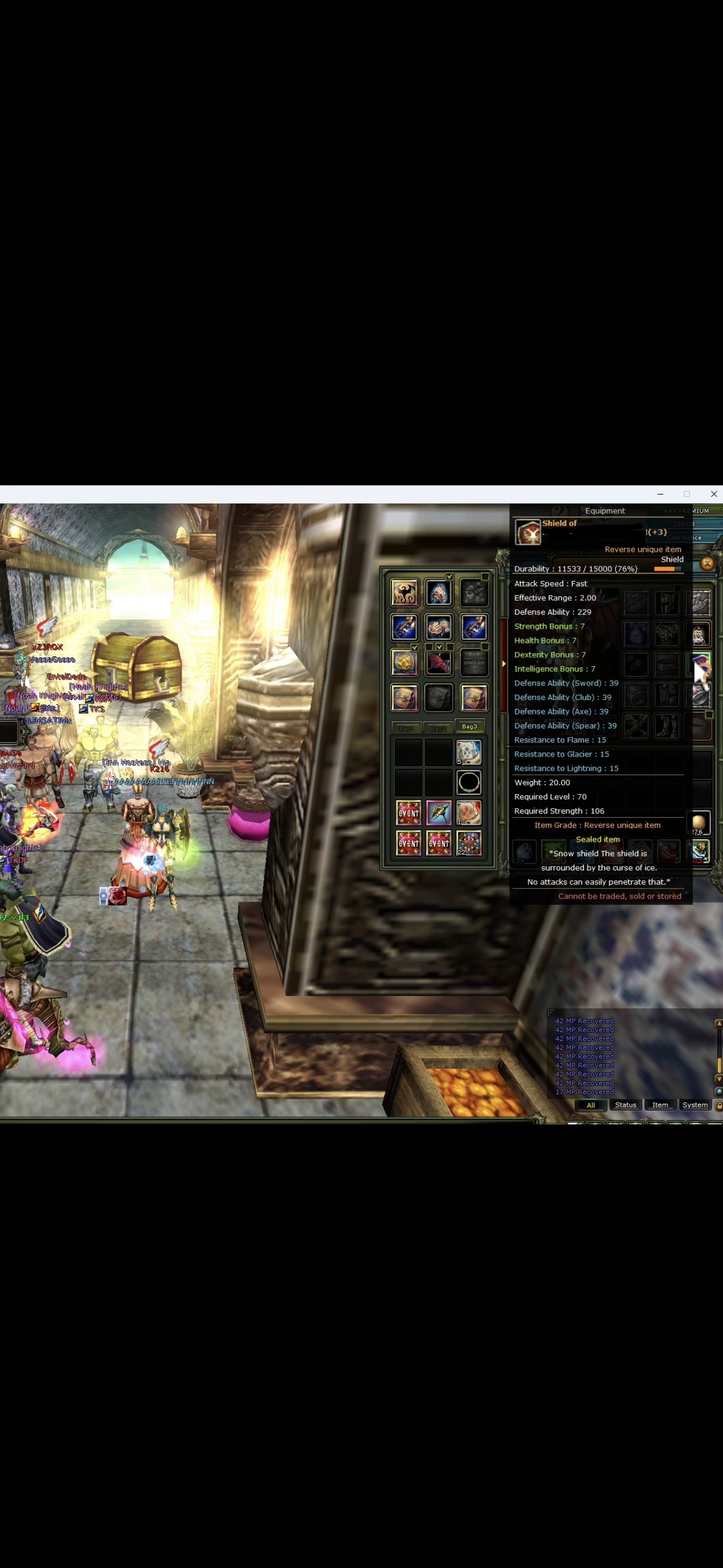 83/7 reb 3 questli full pus priest