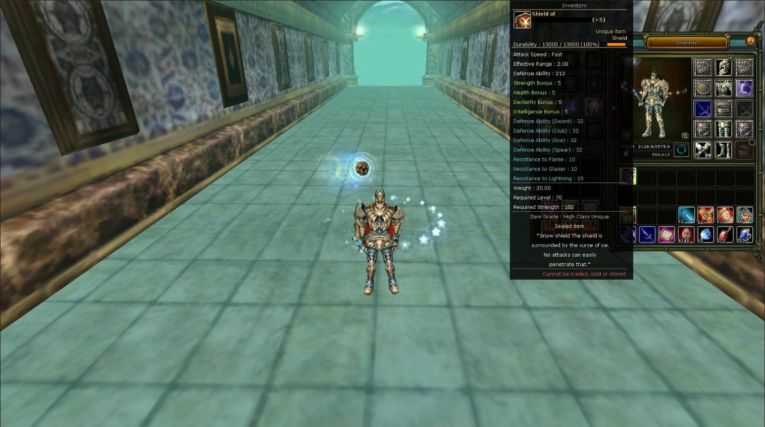 83/5 8 QUEST MS / 5 QUEST KALKAN 100DEF HUMAN WARRIOR