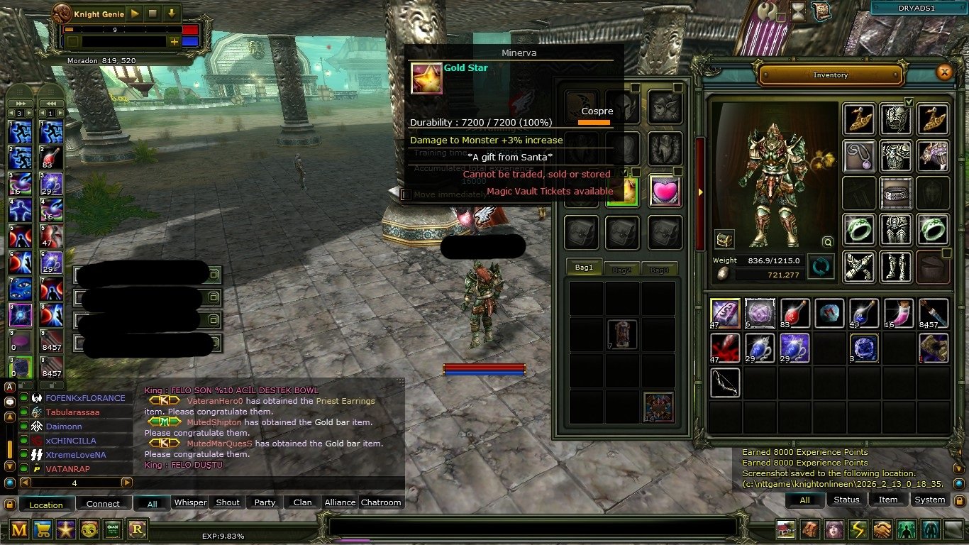 83/4 karus okçu Dc PRE 5 rebirth quest bow