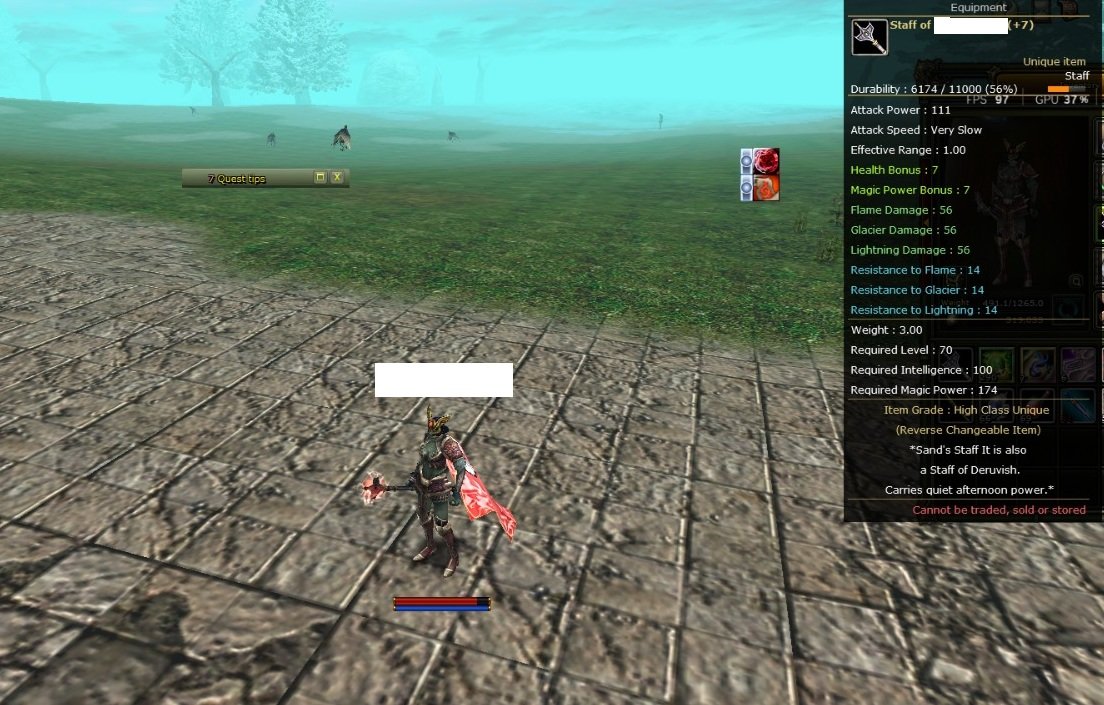 83 LV 7 QUEST MAGE/ 83 OKÇU