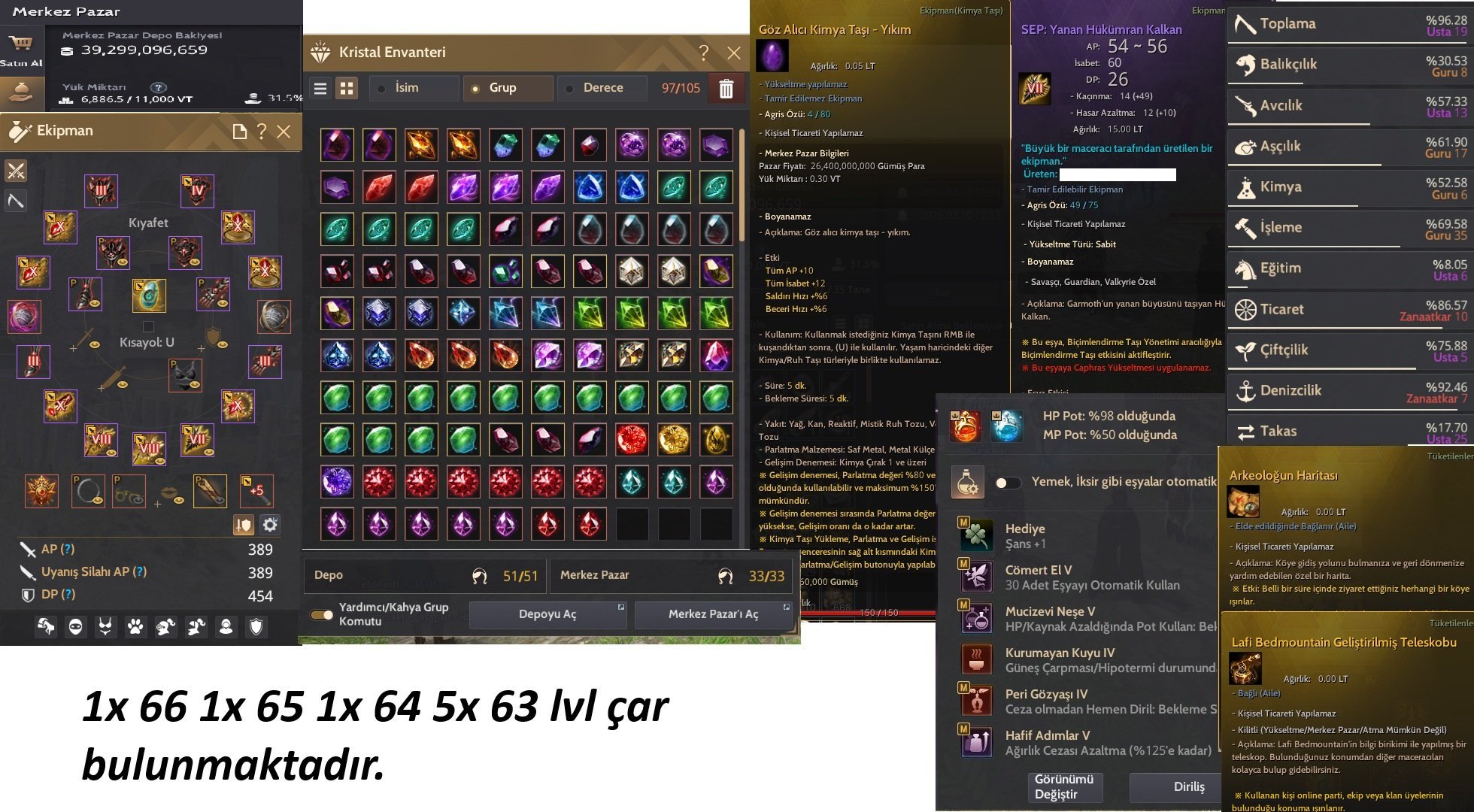 843 GS Anonim hesap. Full Full