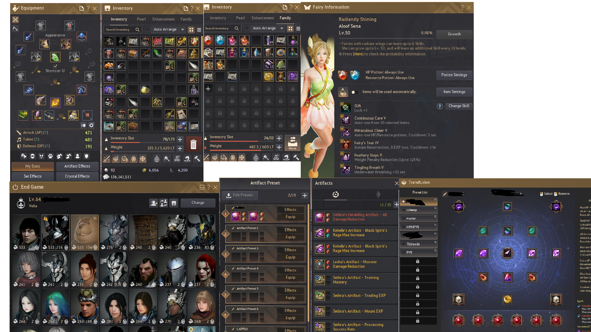 854GS, ANONİM HESAP, 6 HAZİNE EŞYASI FULL P2W EKSİKSİZ HESAP !