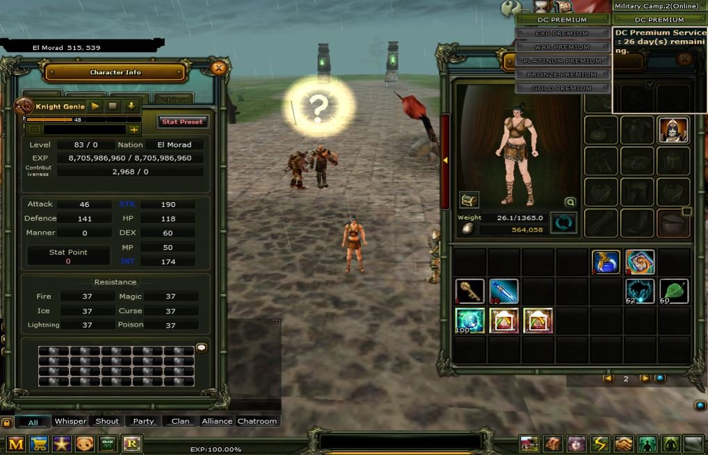 83 LVL % 100 26 GÜN DC PRELİ PRİEST