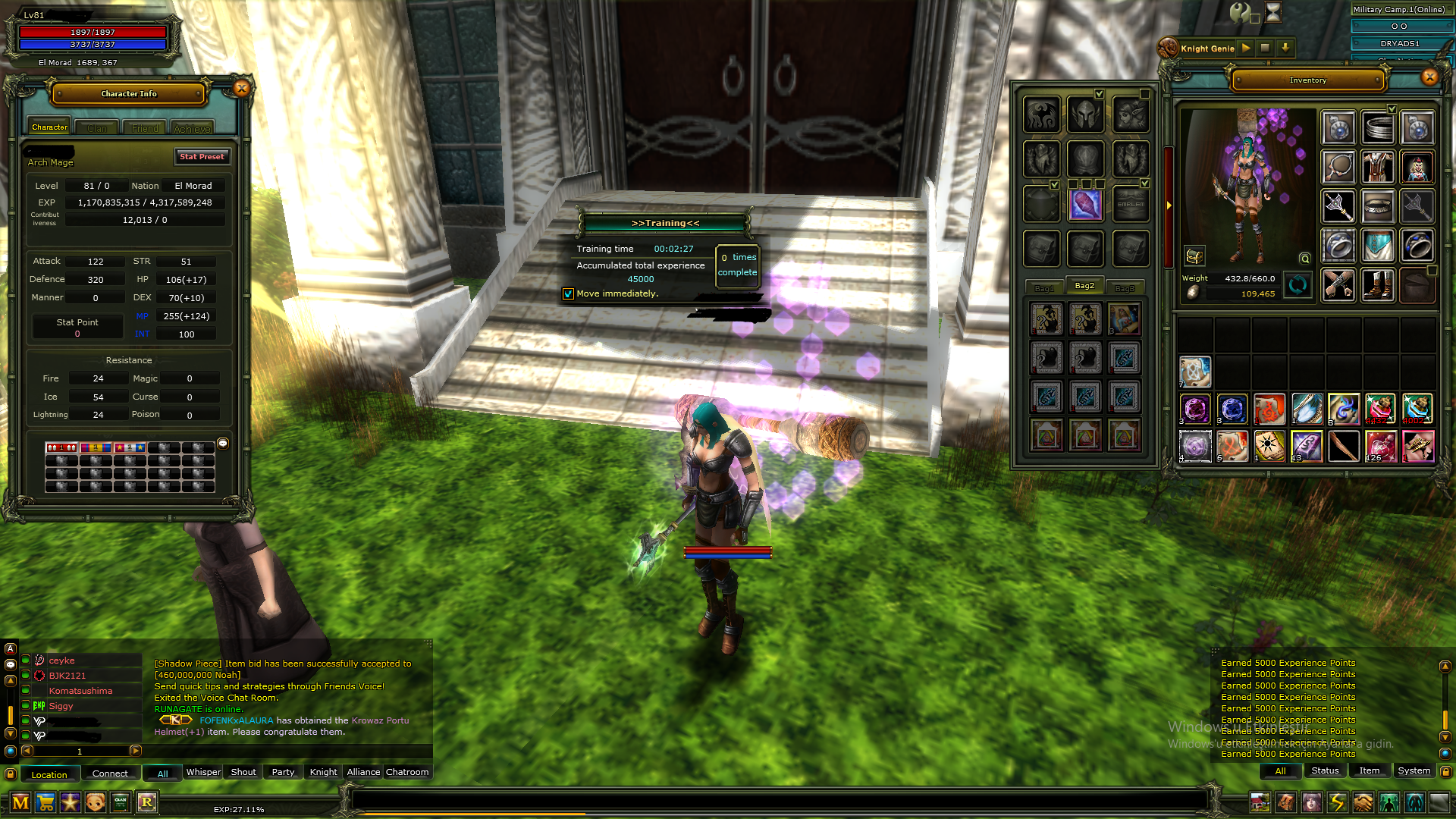 7 quest stafflı etkinlik magesi