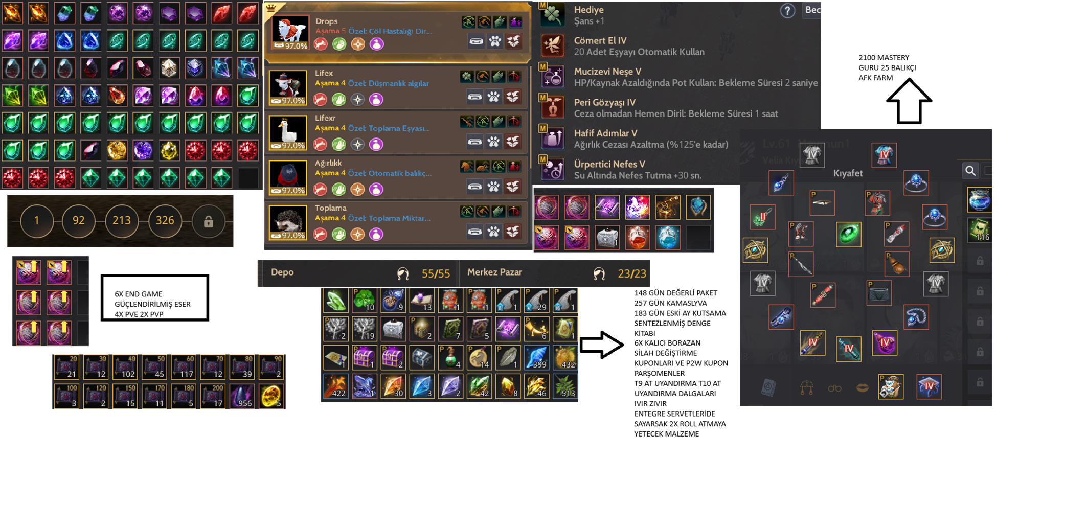 66 LWL LHAN - DARK KNİGHT 838 GS FULL KAÇIRMA !