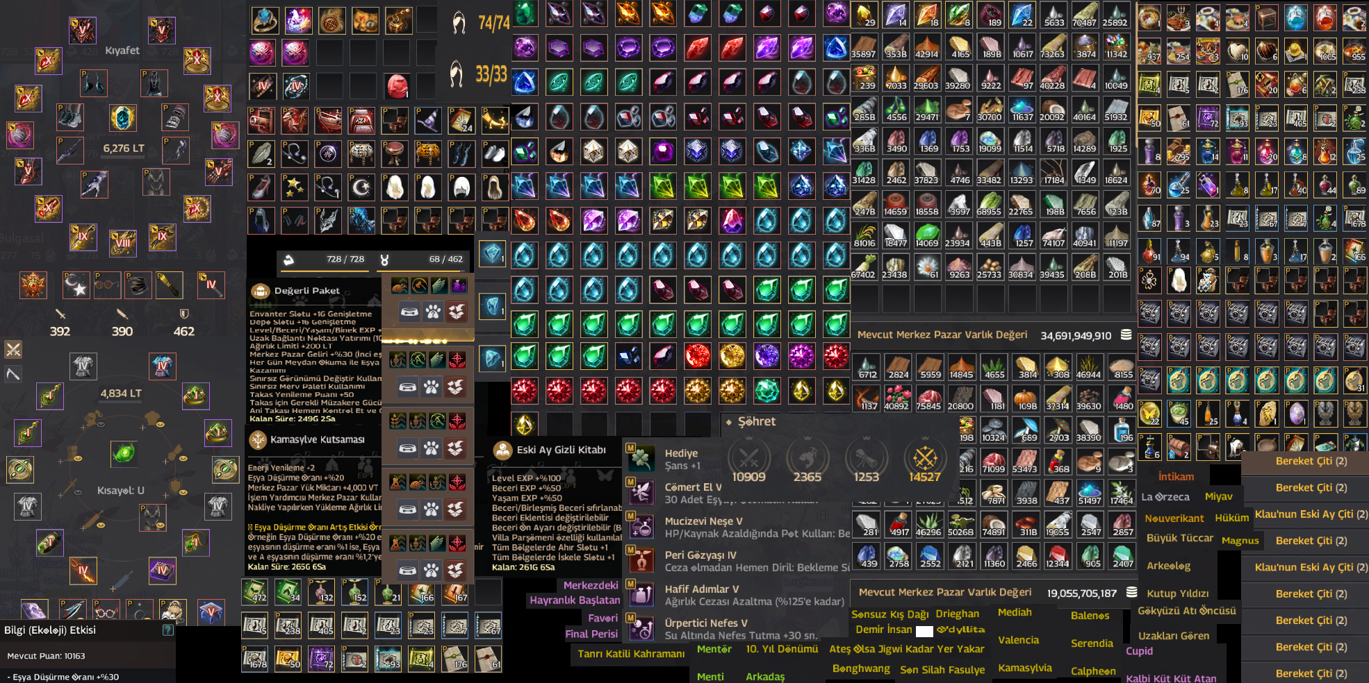 KAÇIRILMAYACAK HESAP ENERJİ EKOLOJİ BİTİK FULL HAZİNE END GAME