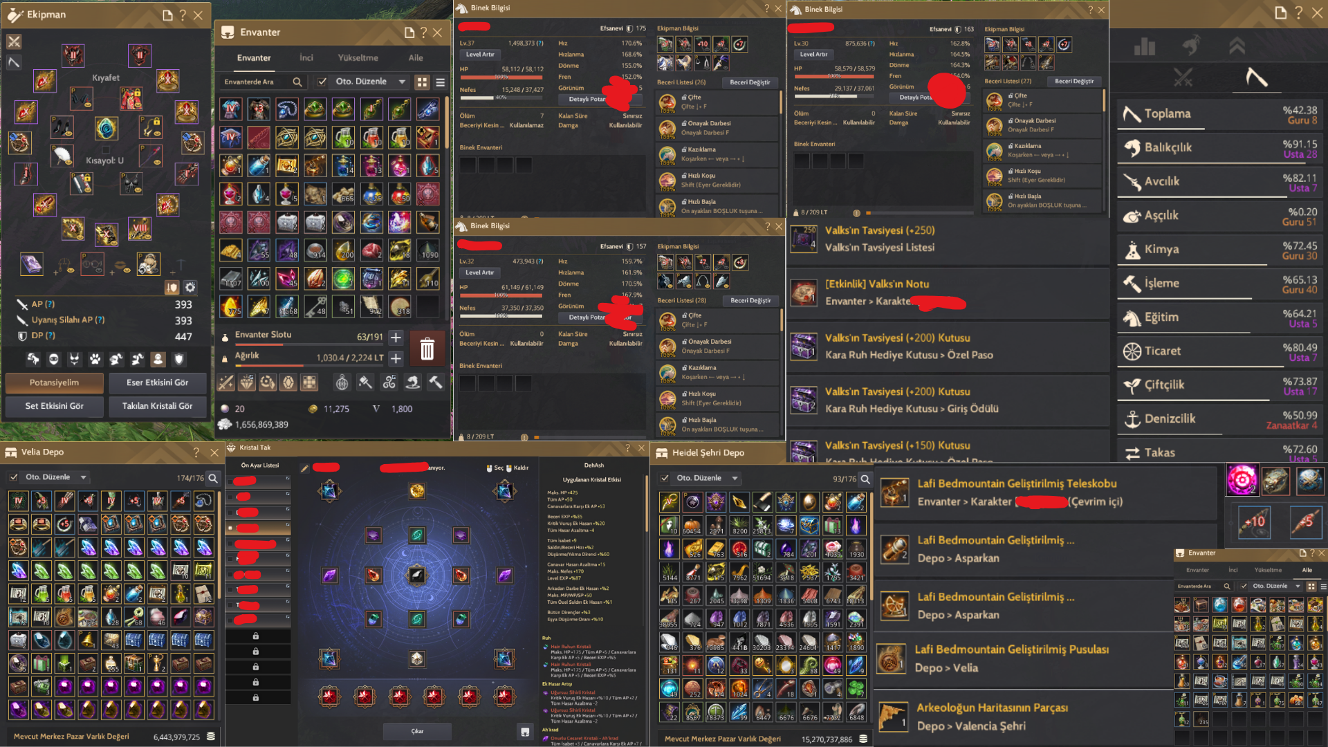 GOSULU AP 393 DP 447 FULL DEC ALT SILAH 8 RAKİPSİZ ÖLÜMÜN GÖLGESİ VAR FULL FULL