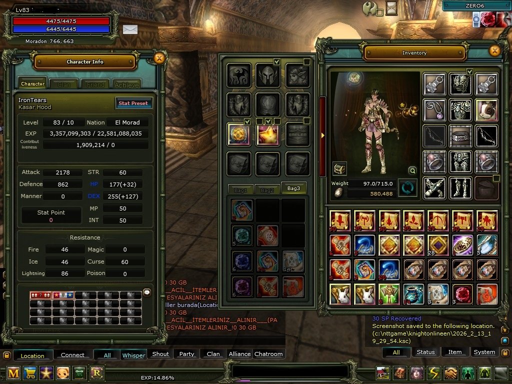 83 reb 10 Human Rogue 1.9m NP 8 quest bow