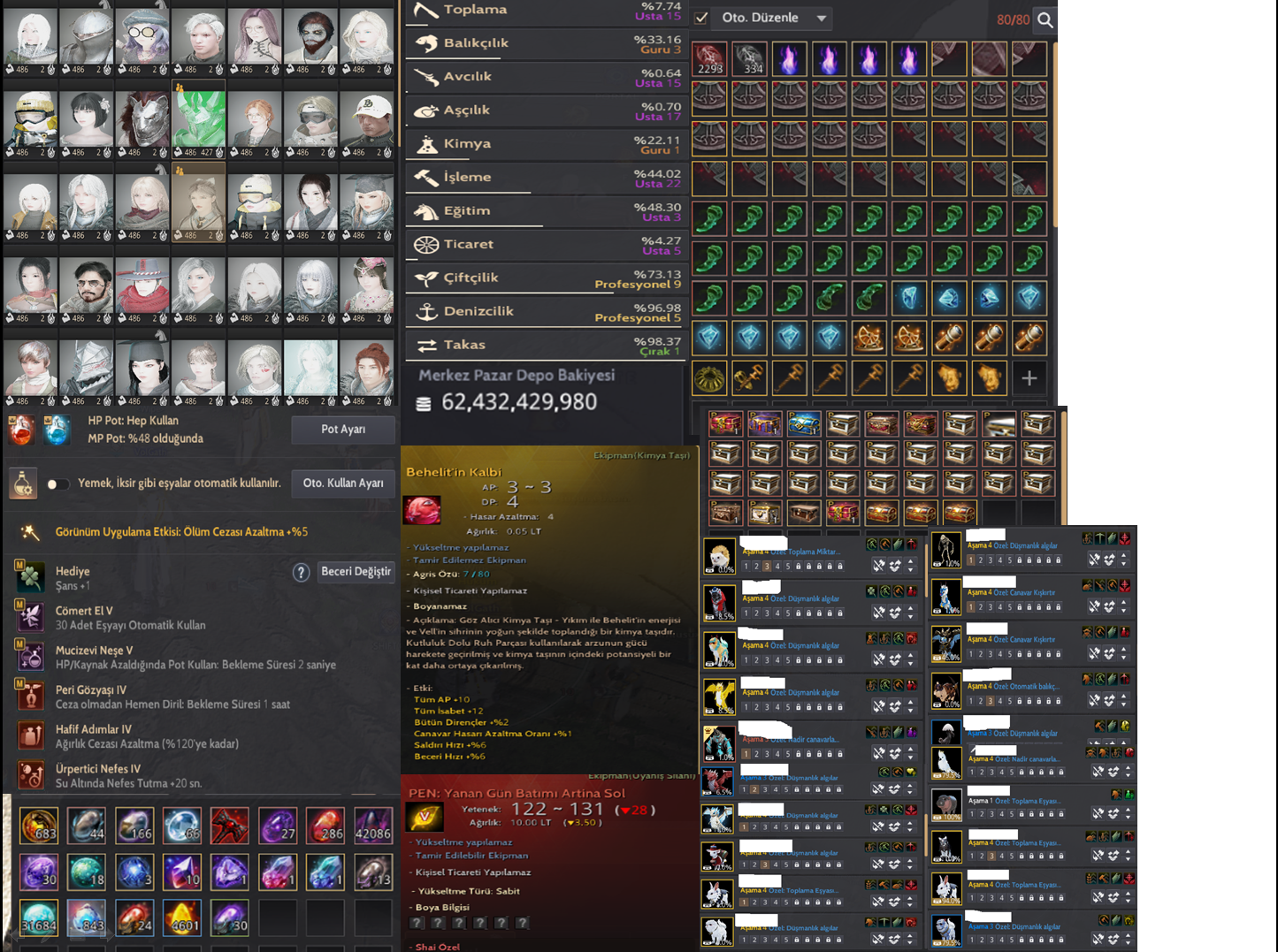 857 GS İLK SAHİBİNDEN HAZİNELİ FULL HESAP