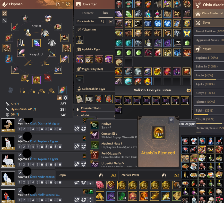 SEP ve PEN Hükümranlı hesap