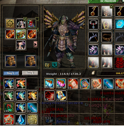 full pus wariior çarda 6 k kc var 30 k mail degişikligi yapılıyor