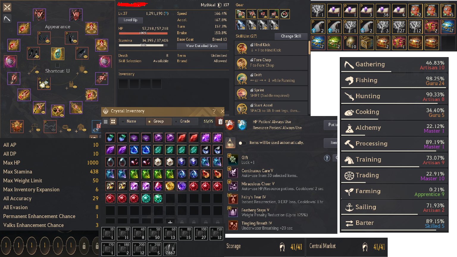 EU - 857 GS 395 AP / 462 DP X Weapons and Kharazad