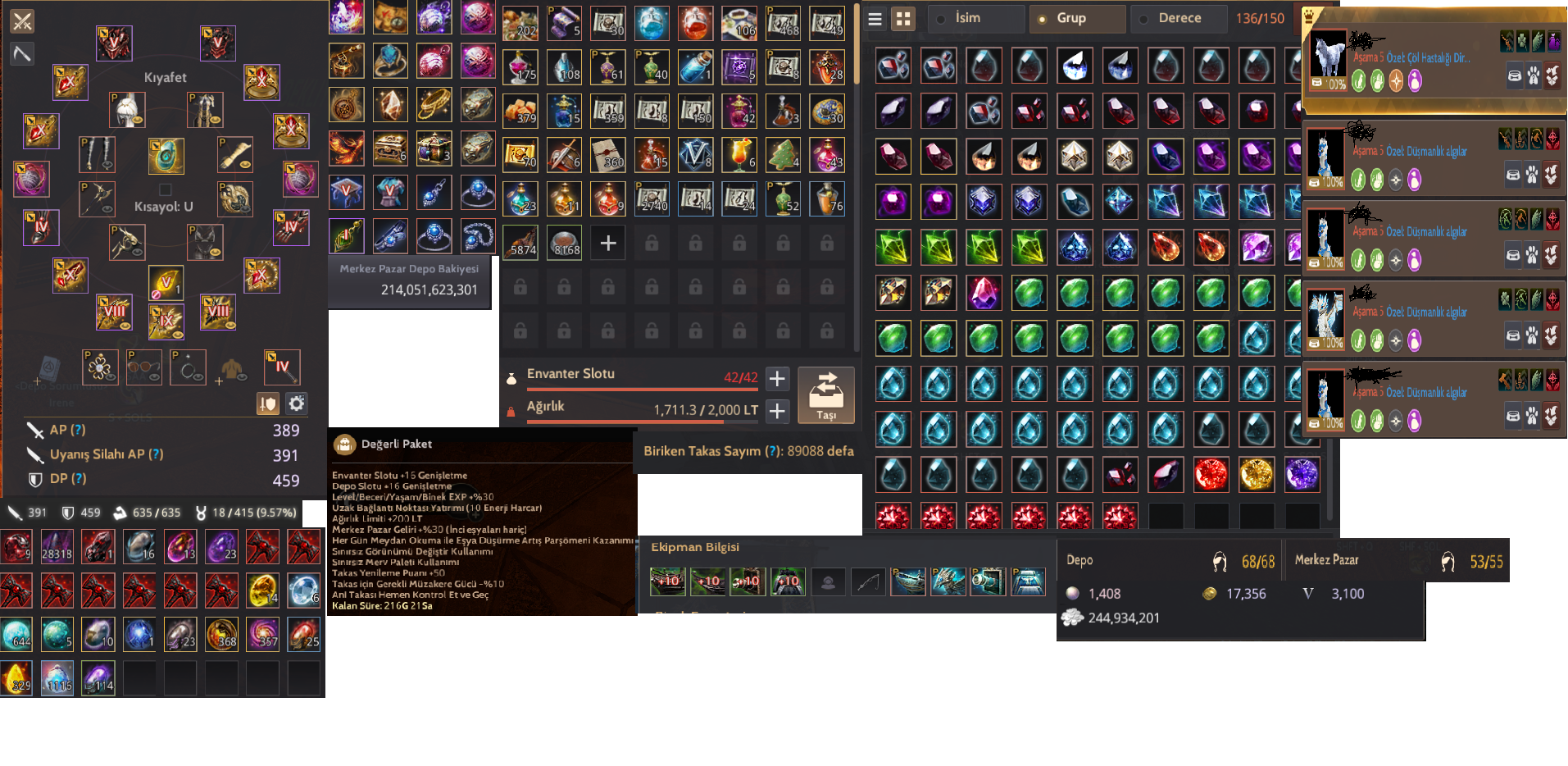 850 GS TÜCCARLI HESAP