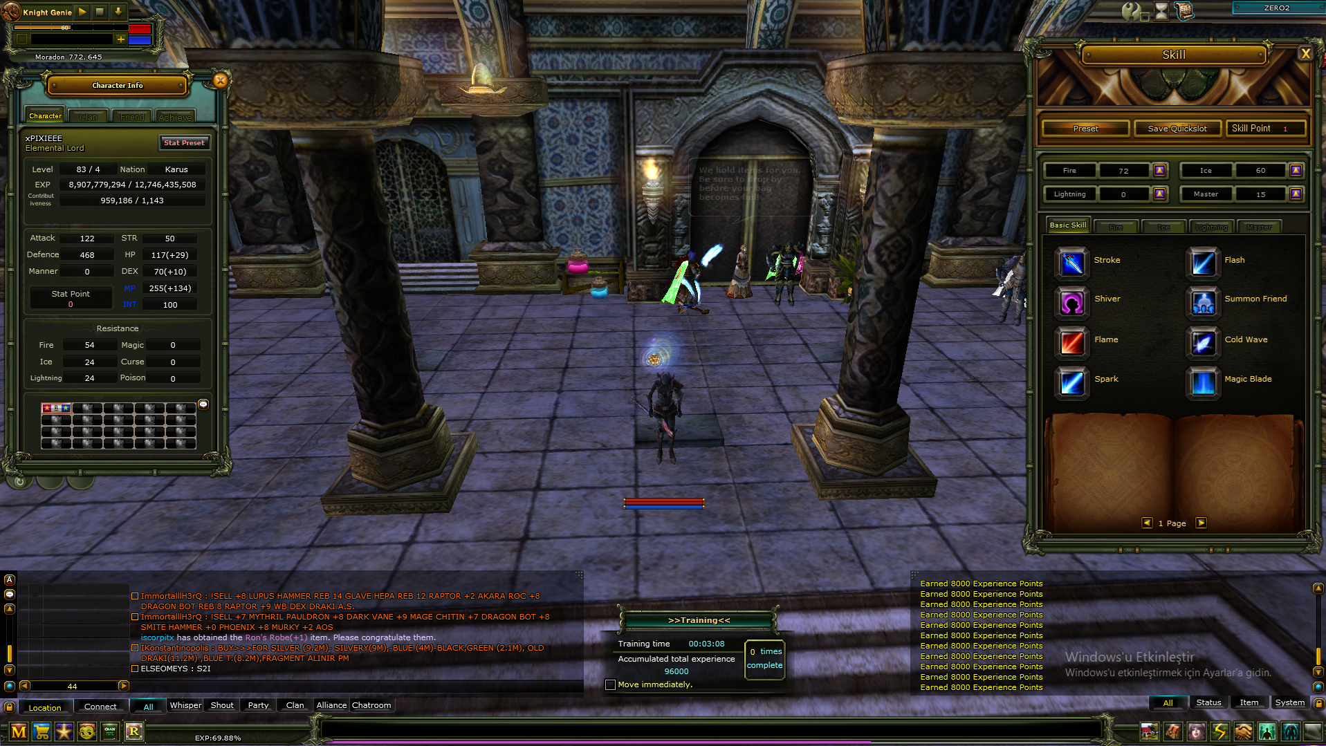 83/4 7 QUEST STAFFLI MAGE