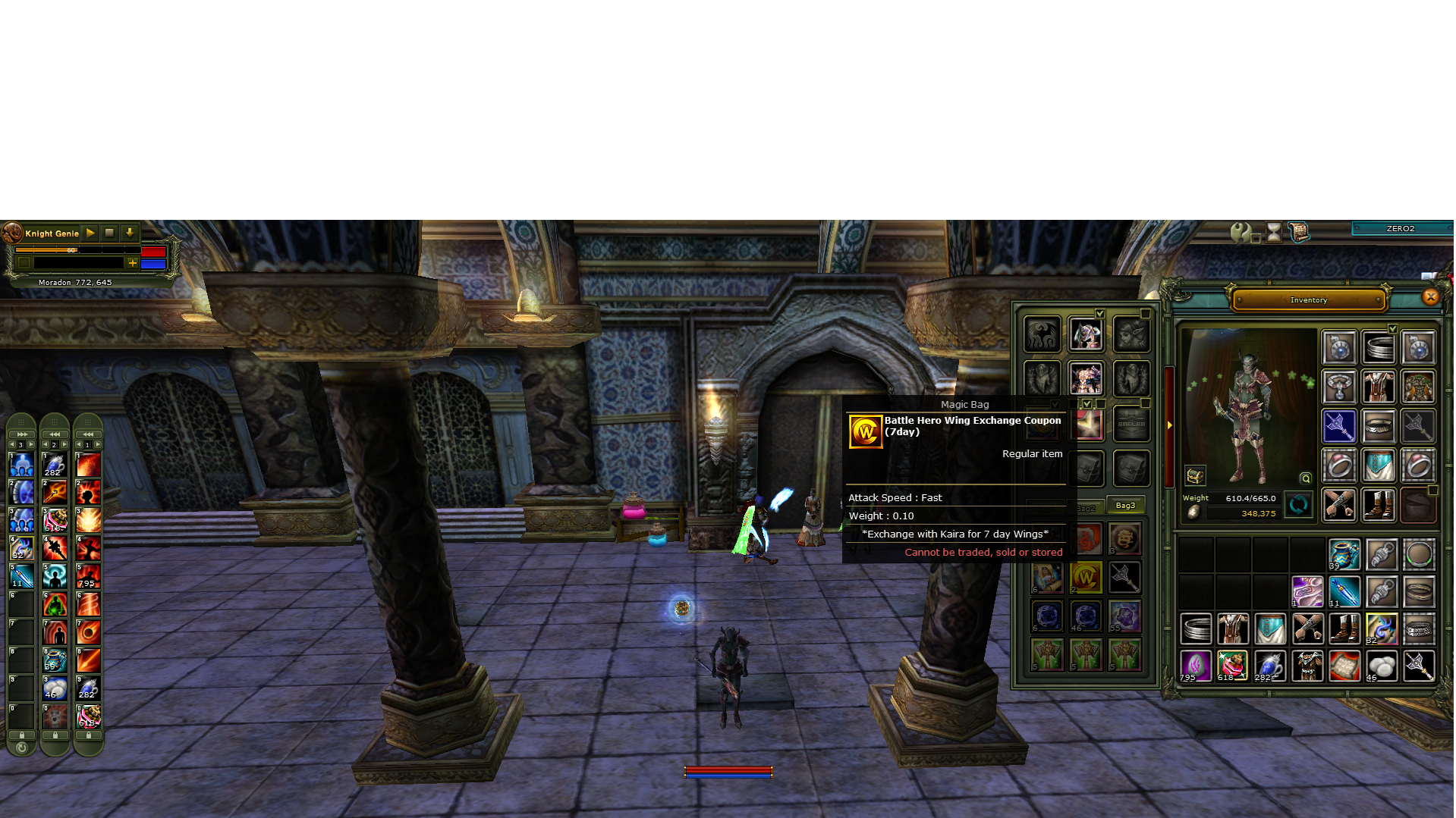 83/4 7 QUEST STAFFLI MAGE