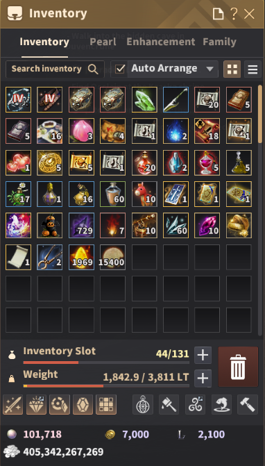 860 Gear | Full DEC Aksesuar | Bol Miktarda P2W İçerik / 105k inci /420b cash