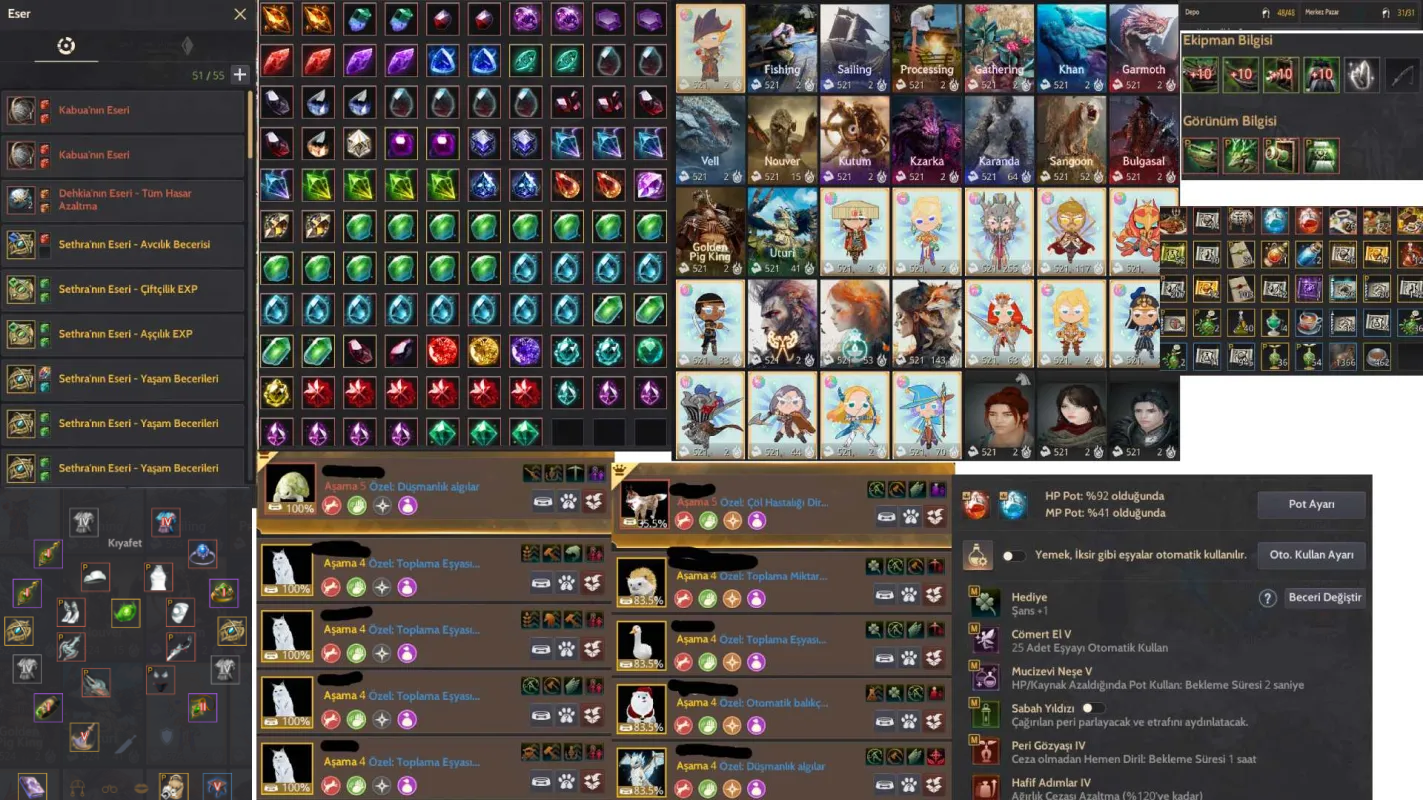 818 GS GELİŞİME UYGUN - LİFE GEARLI - PUSULA - KROGDALO YUVASI - AFK PARA KASAN ÇAR