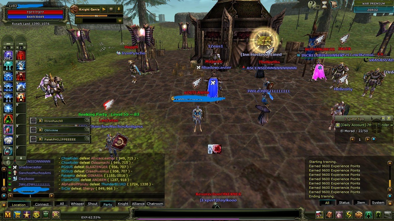 83/3 KARUS PRİEST 7 QUEST KALKANLI