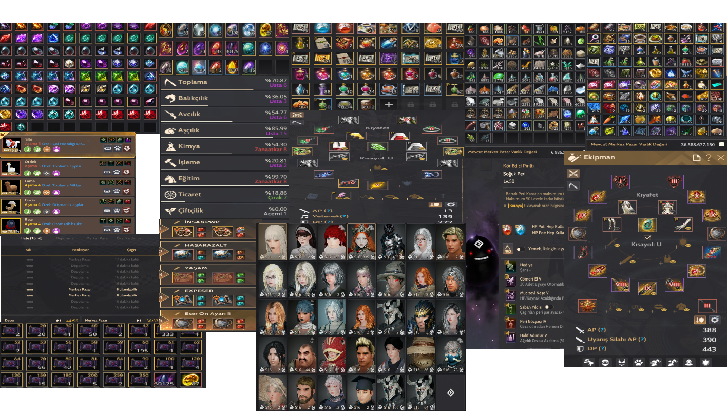 832 GS !! CADI MAİN (65LWL) DÜZGÜN HESAP !! CLİENT HESAP !!