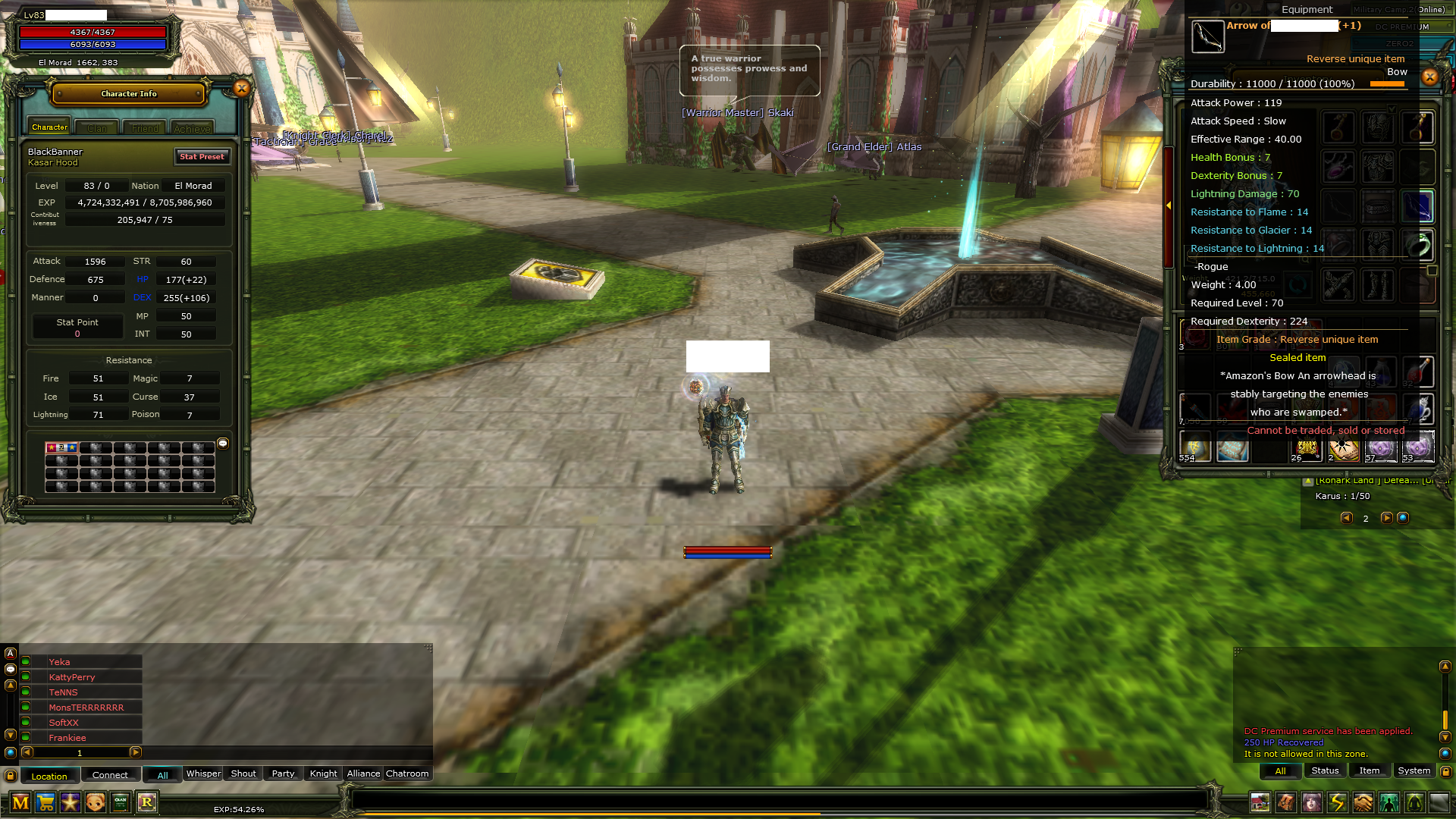 83 ROGUE QUEST BOW 7