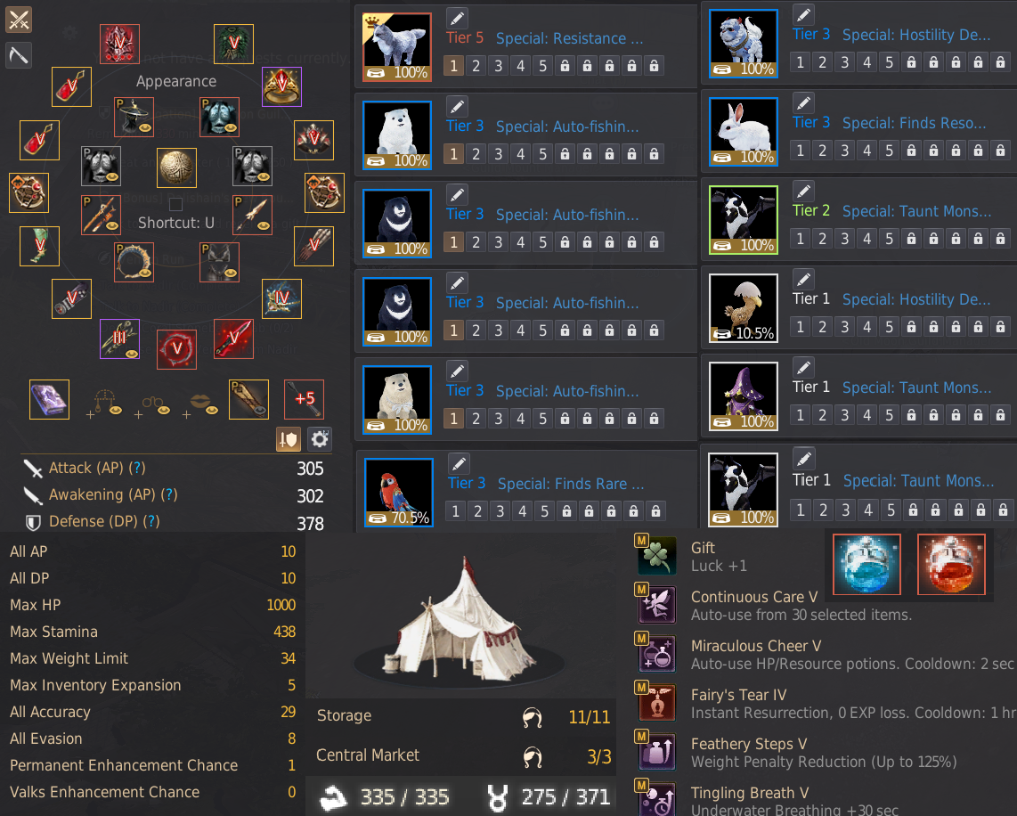 EU - PERİ - HP/MP - TET ARMOR - Perfect başlangıç hesabı