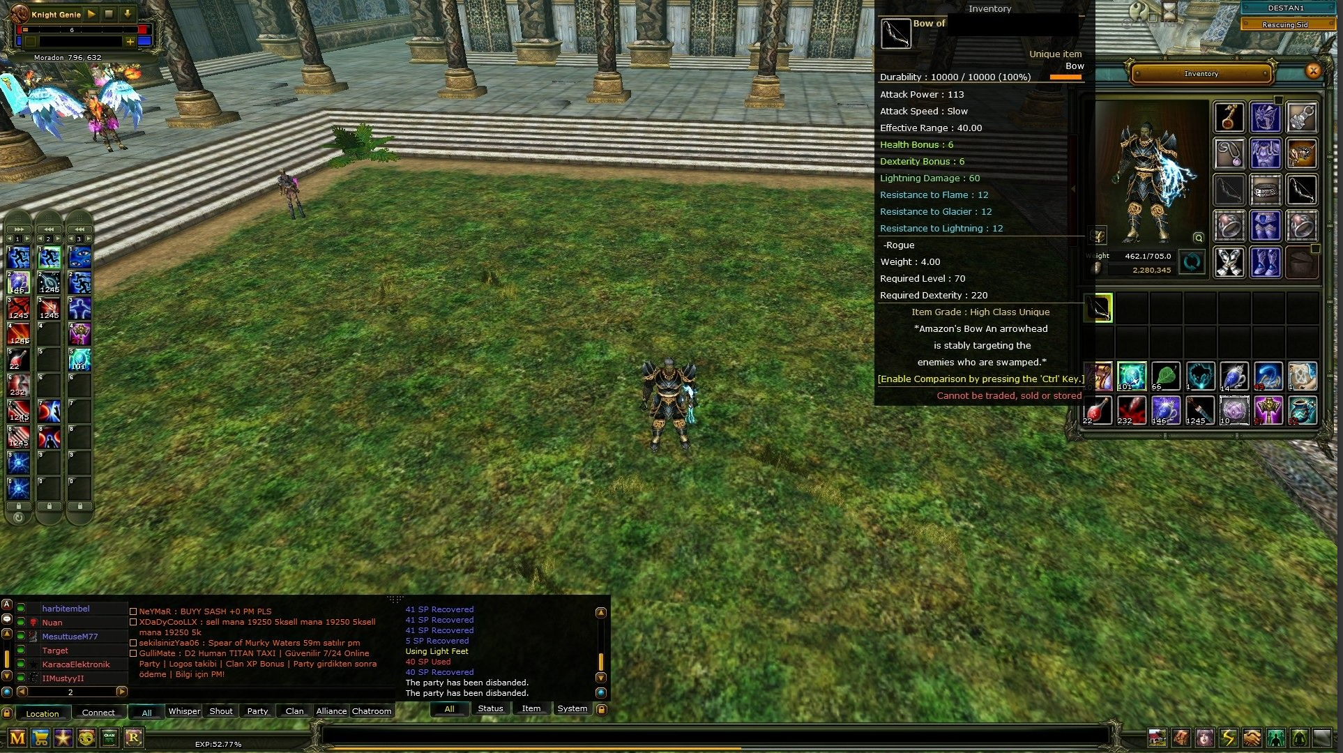 Rogue Mythril Setli Archery Sell