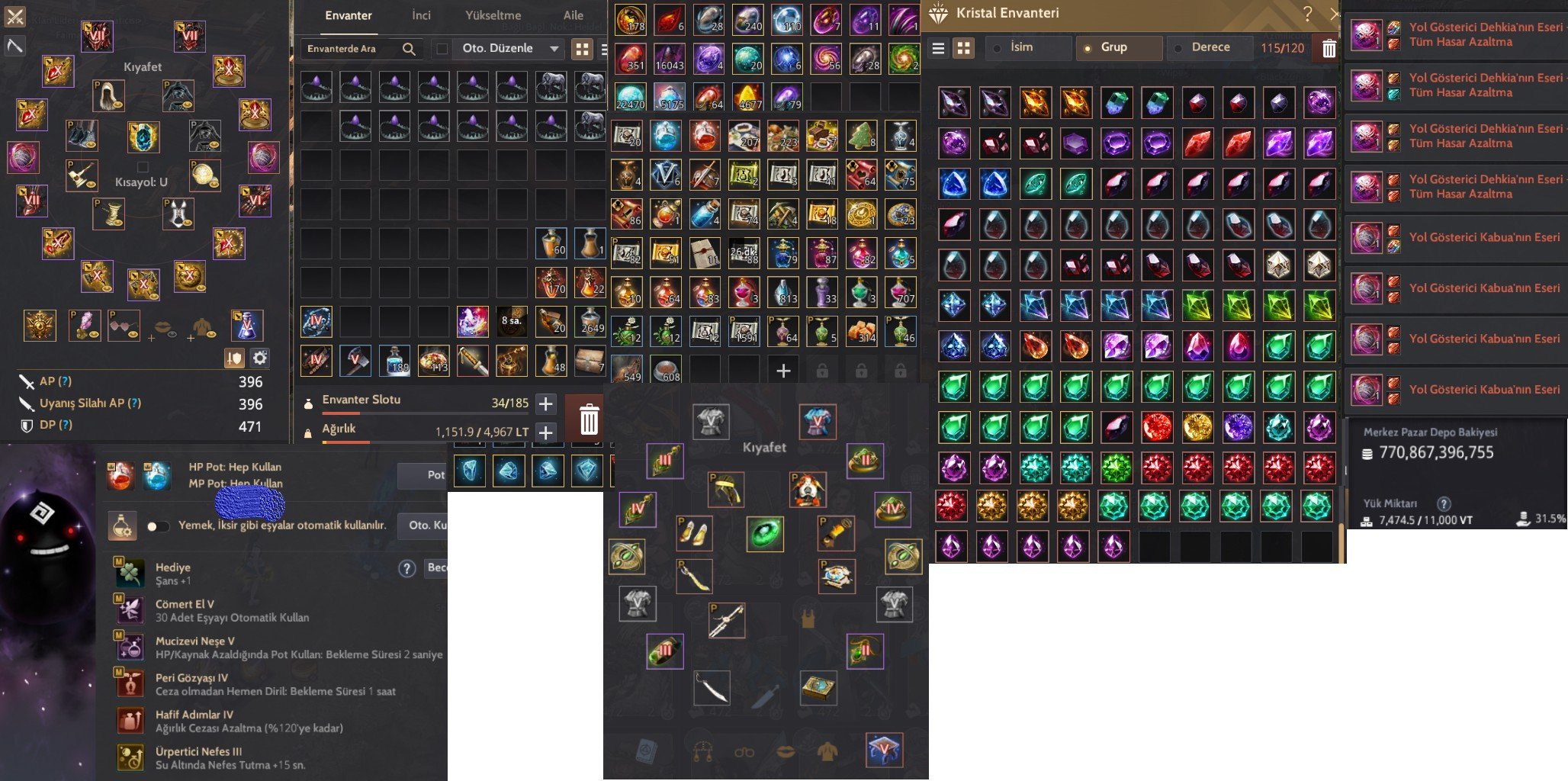 865gs full full hesap