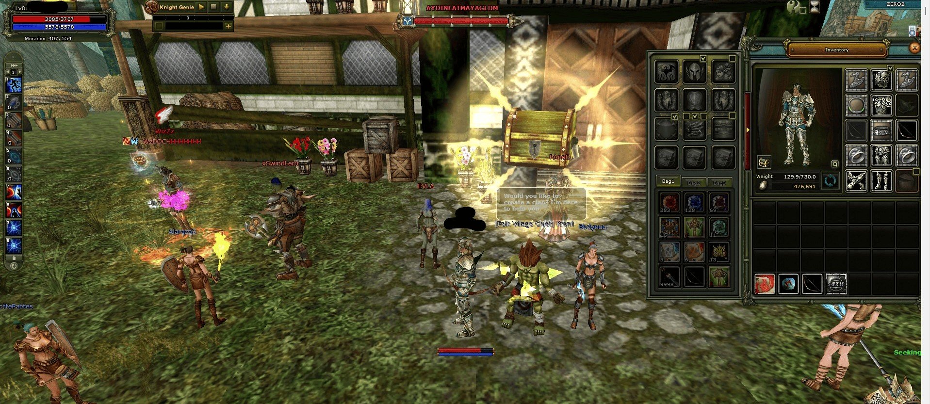 81 LvL Rogue 80 LvL Priest Zero