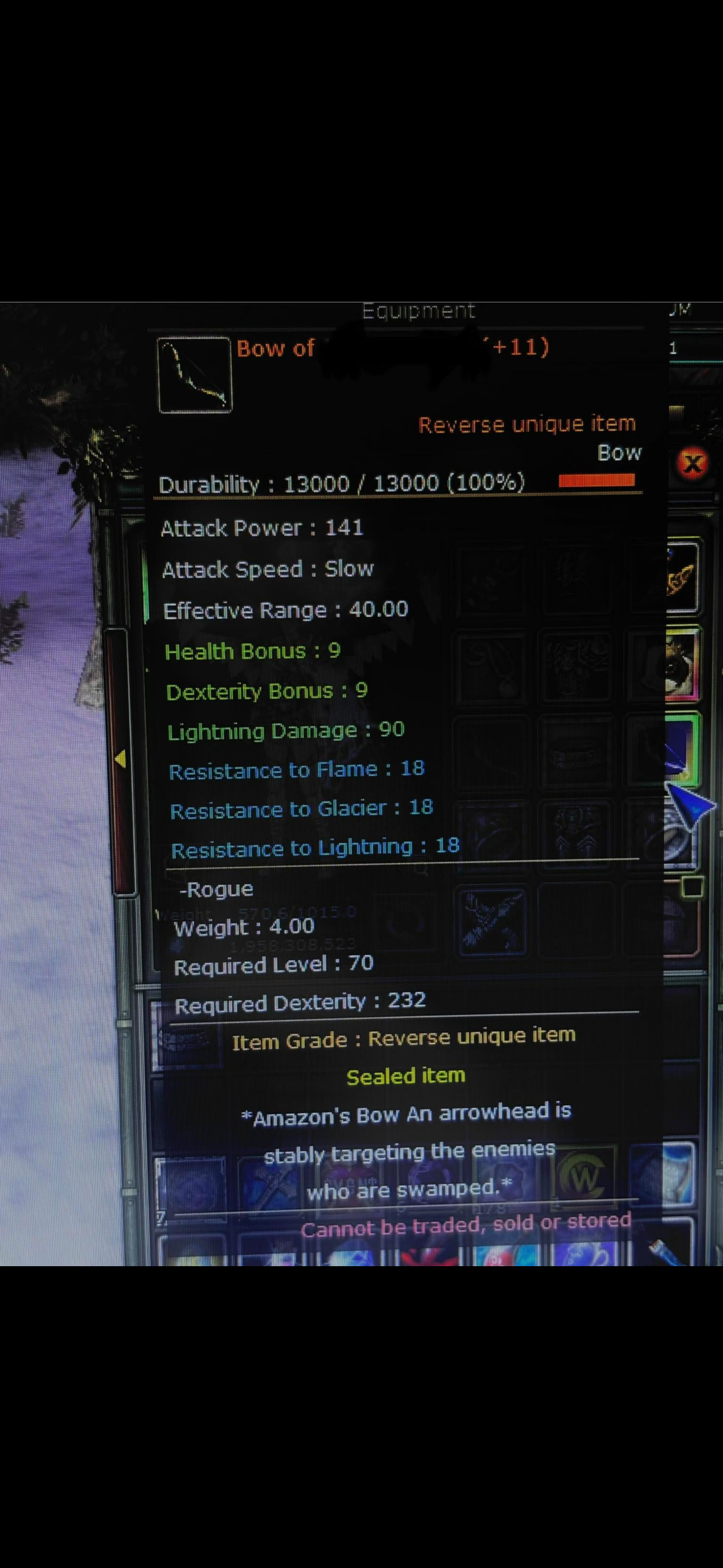 REP 11 QUEST BOWLU ROGUE