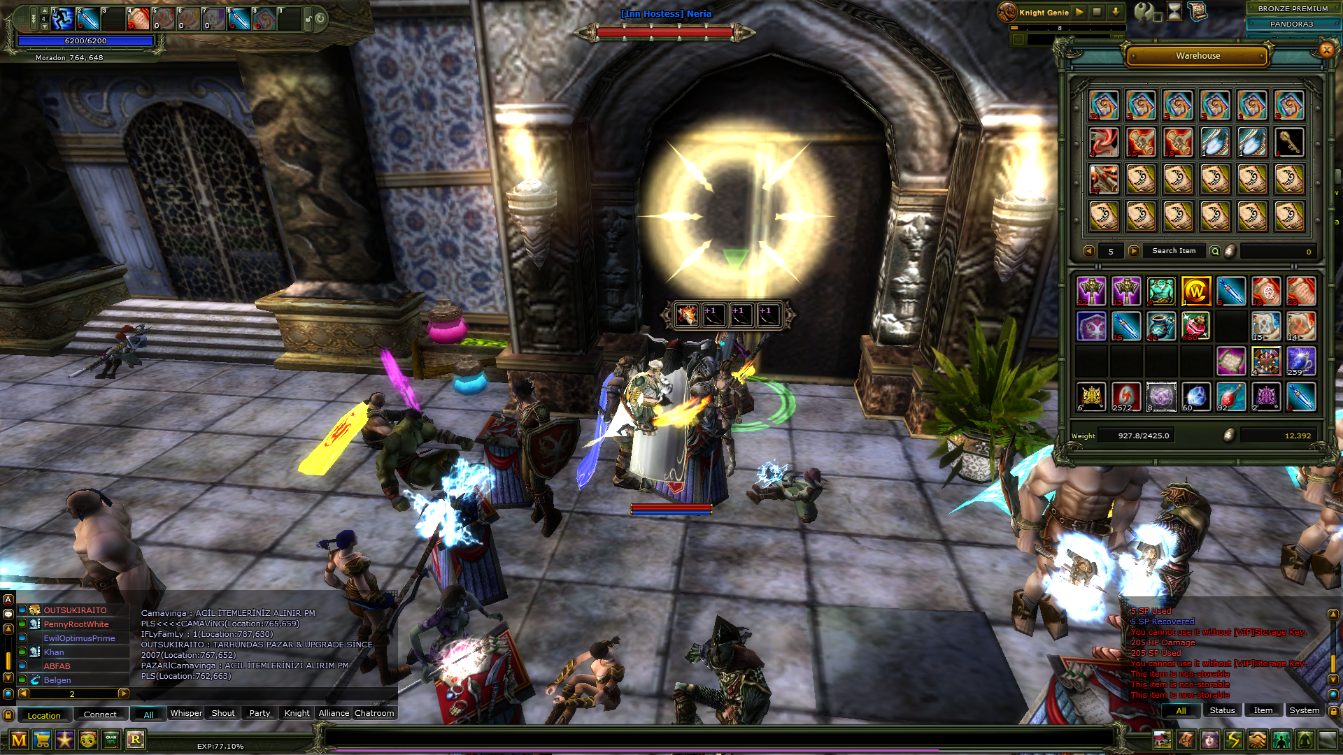 83/2 % 75 WARİOR 30 GÜN PRELİ 7 QUESTLİ