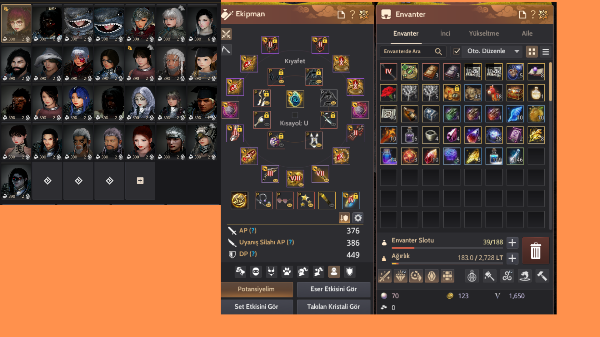 UYANIŞ 385 AP 446 DP FULL PAYTOWIN KAPALI BETA HESAP