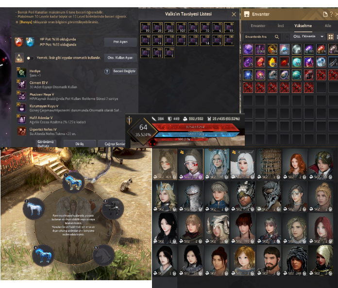 Cadı 64 Lv 829 GS Client