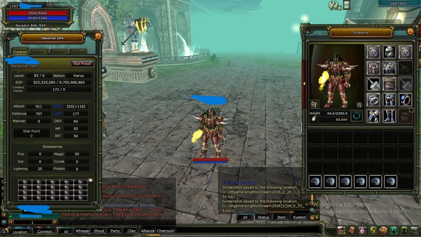 chitin 7 set sadece kafalık fp 7 old takılı warior