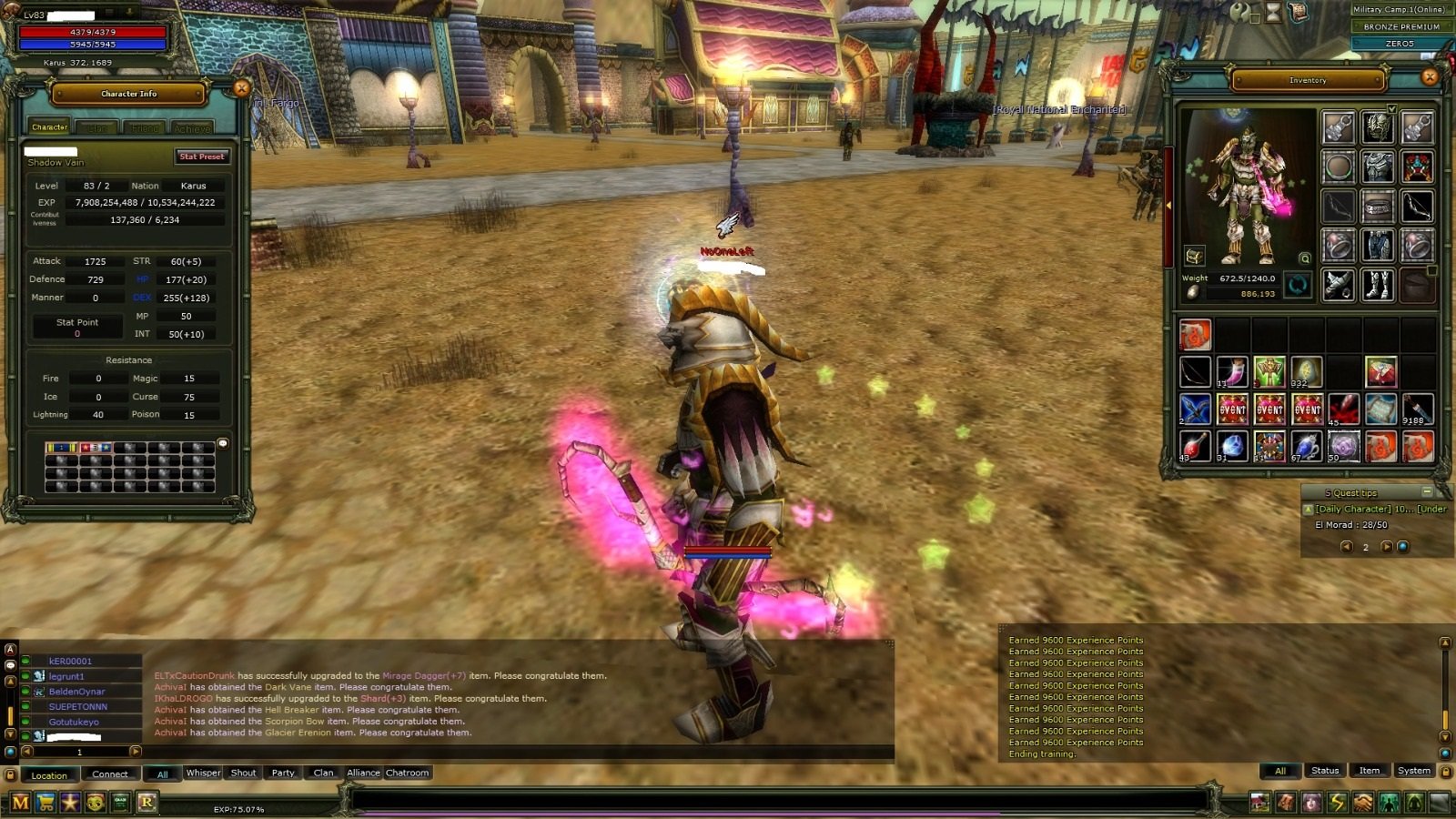 83/2 yüzde 76 Karus Okçu