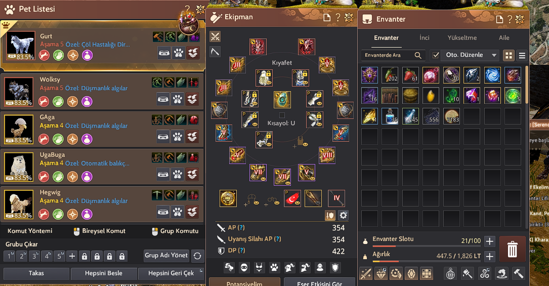 354 422 P2WLİ Oyuna başlamalık Mükemmel Hesap